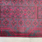 157 x 90 cm | Afghan Herati Baluch Rug (Old 1980) - Khorasan Rugs