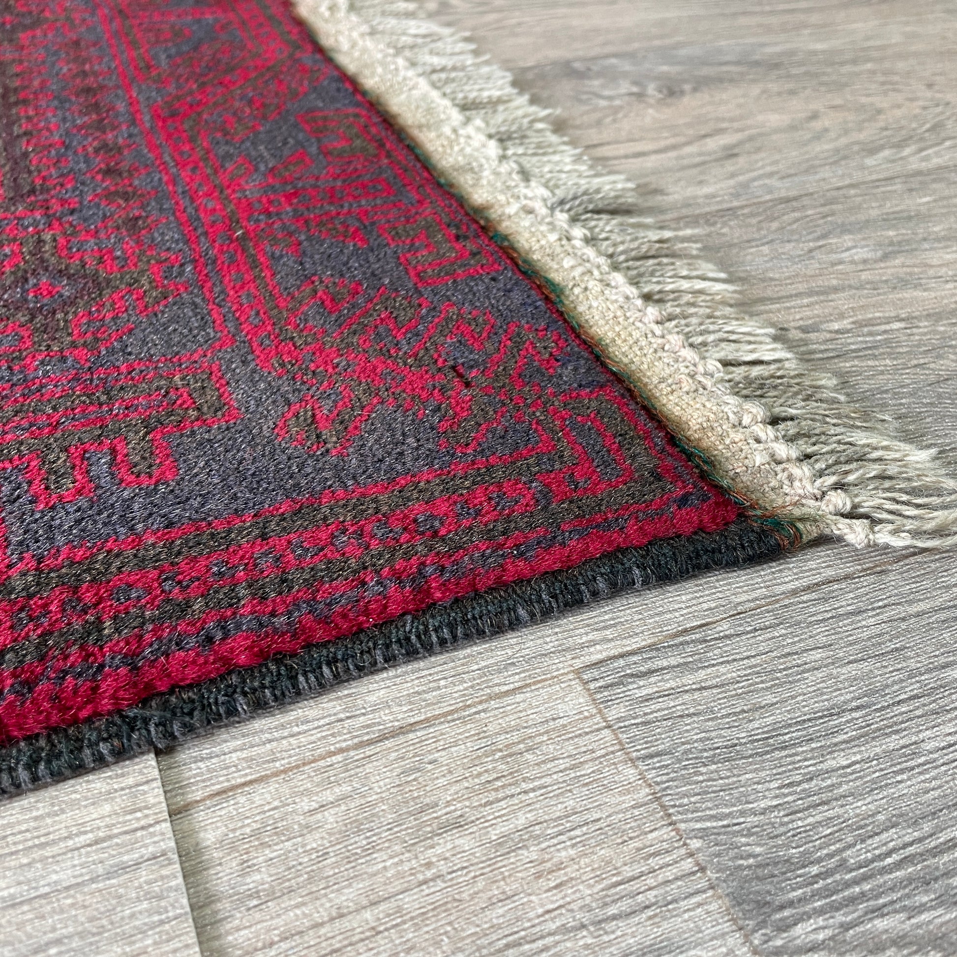 157 x 90 cm | Afghan Herati Baluch Rug (Old 1980)