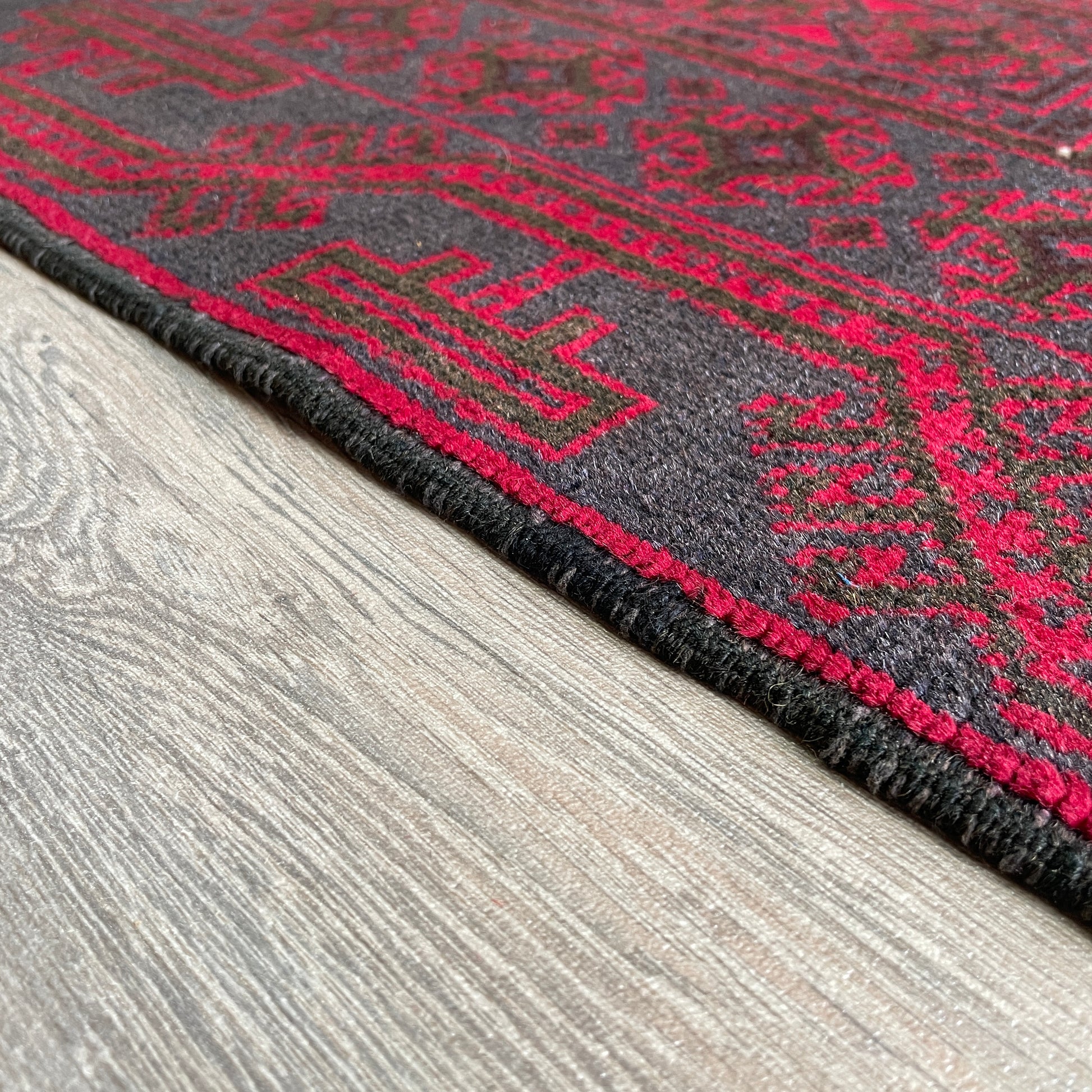 157 x 90 cm | Afghan Herati Baluch Rug (Old 1980)