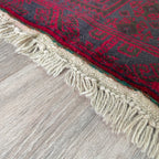 157 x 90 cm | Afghan Herati Baluch Rug (Old 1980) - Khorasan Rugs