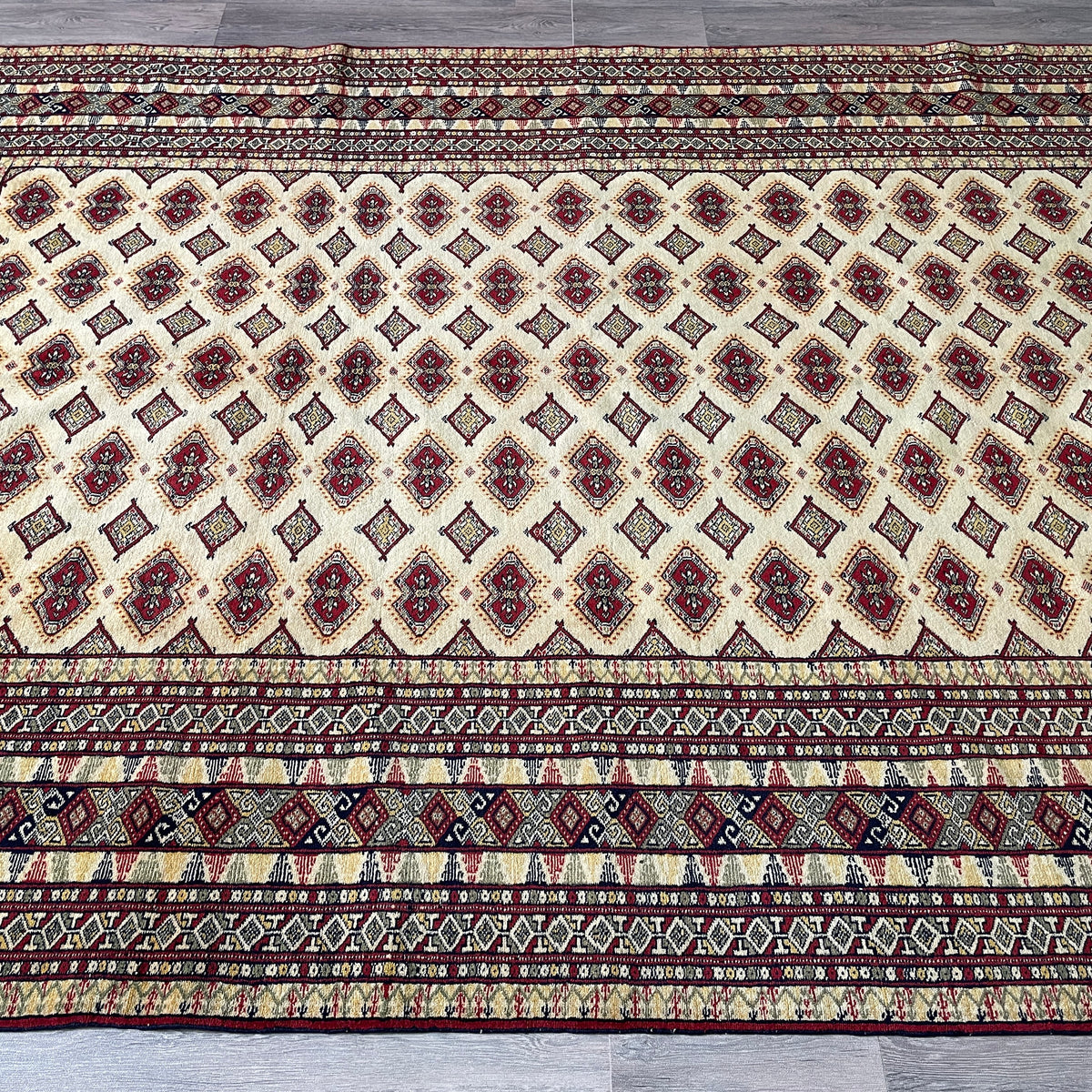 Vintage Afghan Zahir Shah Rug c. 1970