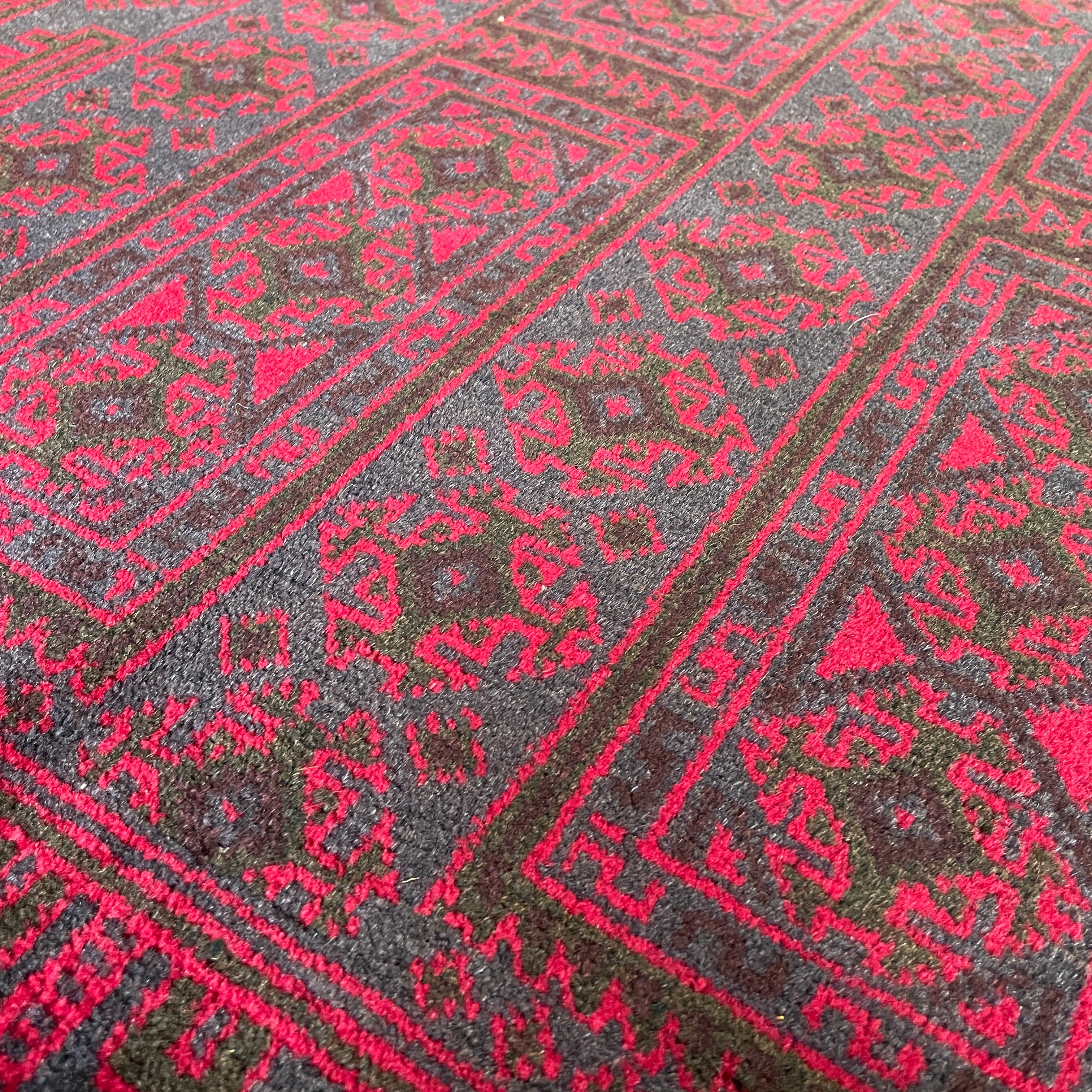157 x 90 cm | Afghan Herati Baluch Rug (Old 1980) - Khorasan Rugs