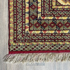 Vintage Afghan Zahir Shah Rug c. 1970