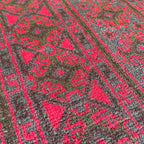 157 x 90 cm | Afghan Herati Baluch Rug (Old 1980) - Khorasan Rugs