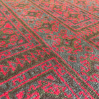 157 x 90 cm | Afghan Herati Baluch Rug (Old 1980) - Khorasan Rugs