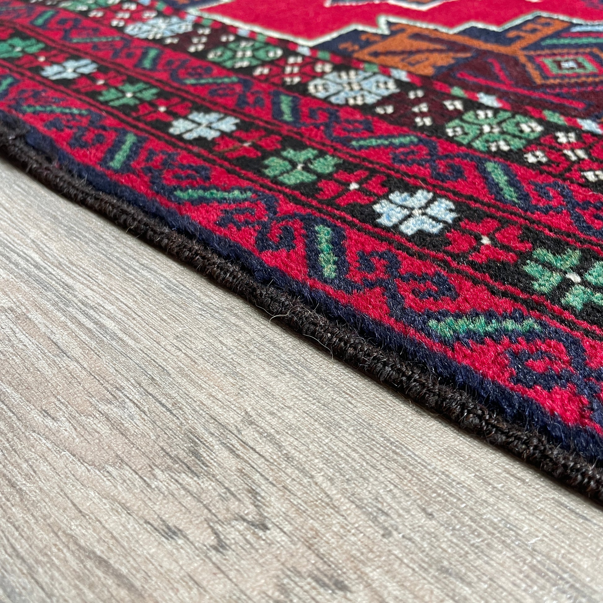 150 x 86 cm | Afghan Herati Baluch Rug (Old 1980)