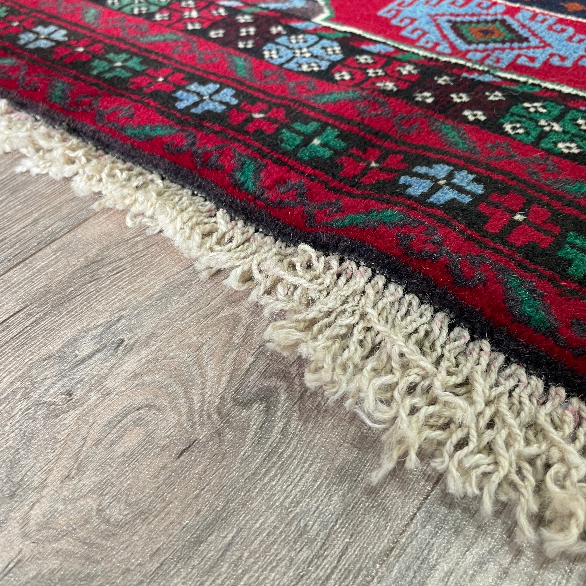 150 x 86 cm | Afghan Herati Baluch Rug (Old 1980)
