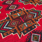 150 x 86 cm | Afghan Herati Baluch Rug (Old 1980) - Khorasan Rugs