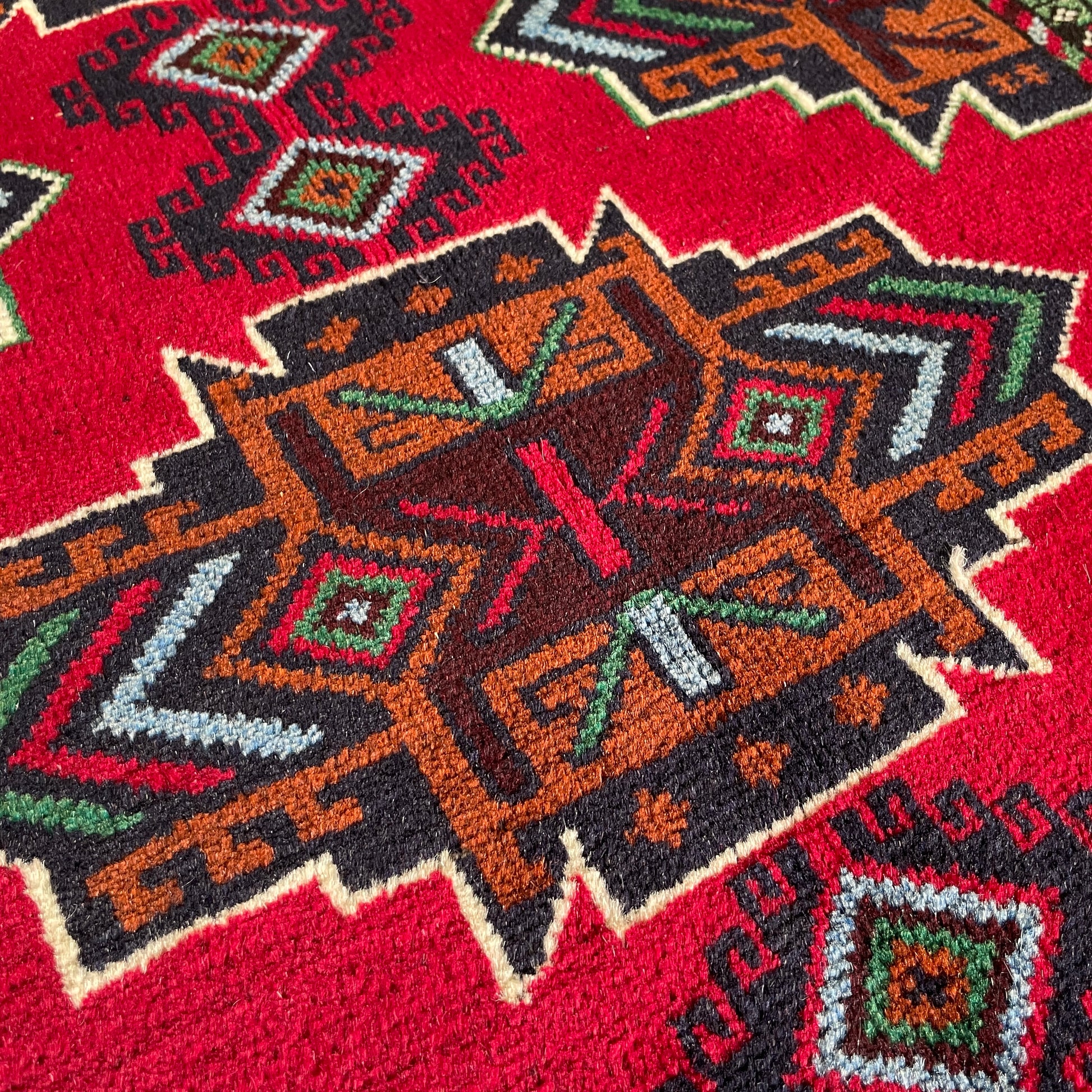 150 x 86 cm | Afghan Herati Baluch Rug (Old 1980)