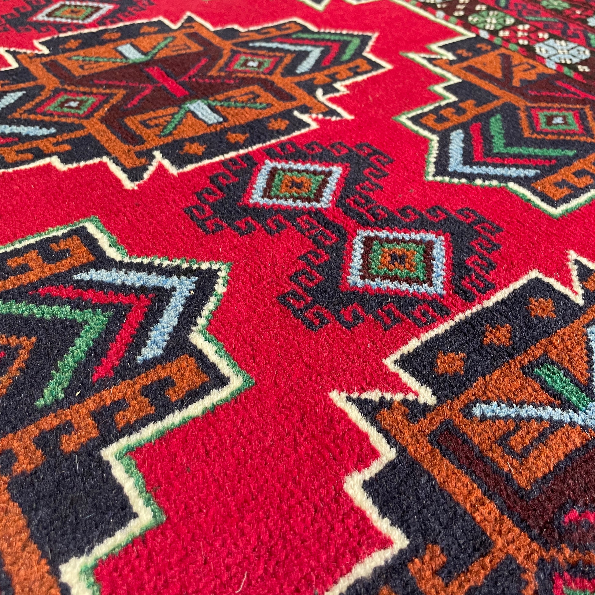 150 x 86 cm | Afghan Herati Baluch Rug (Old 1980)