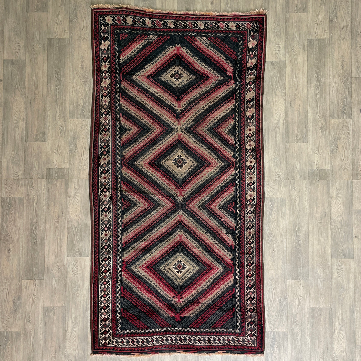 Antique Afghan Baluch Rug c. 1920