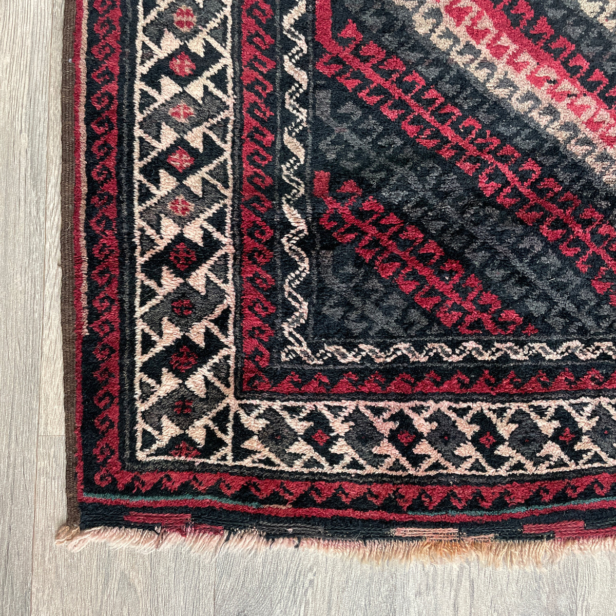 Antique Afghan Baluch Rug c. 1920