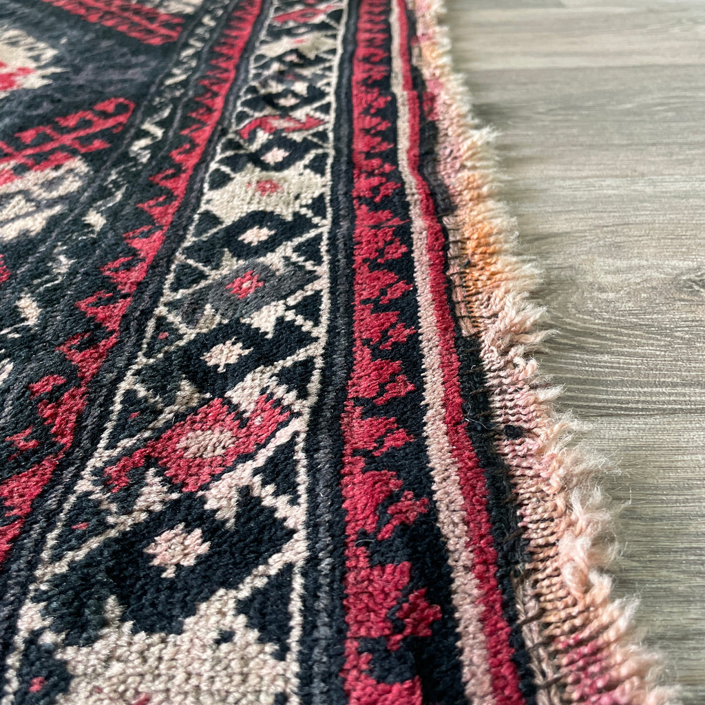 Antique Afghan Baluch Rug c. 1920