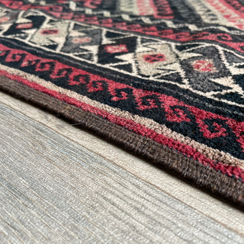Antique Afghan Baluch Rug c. 1920
