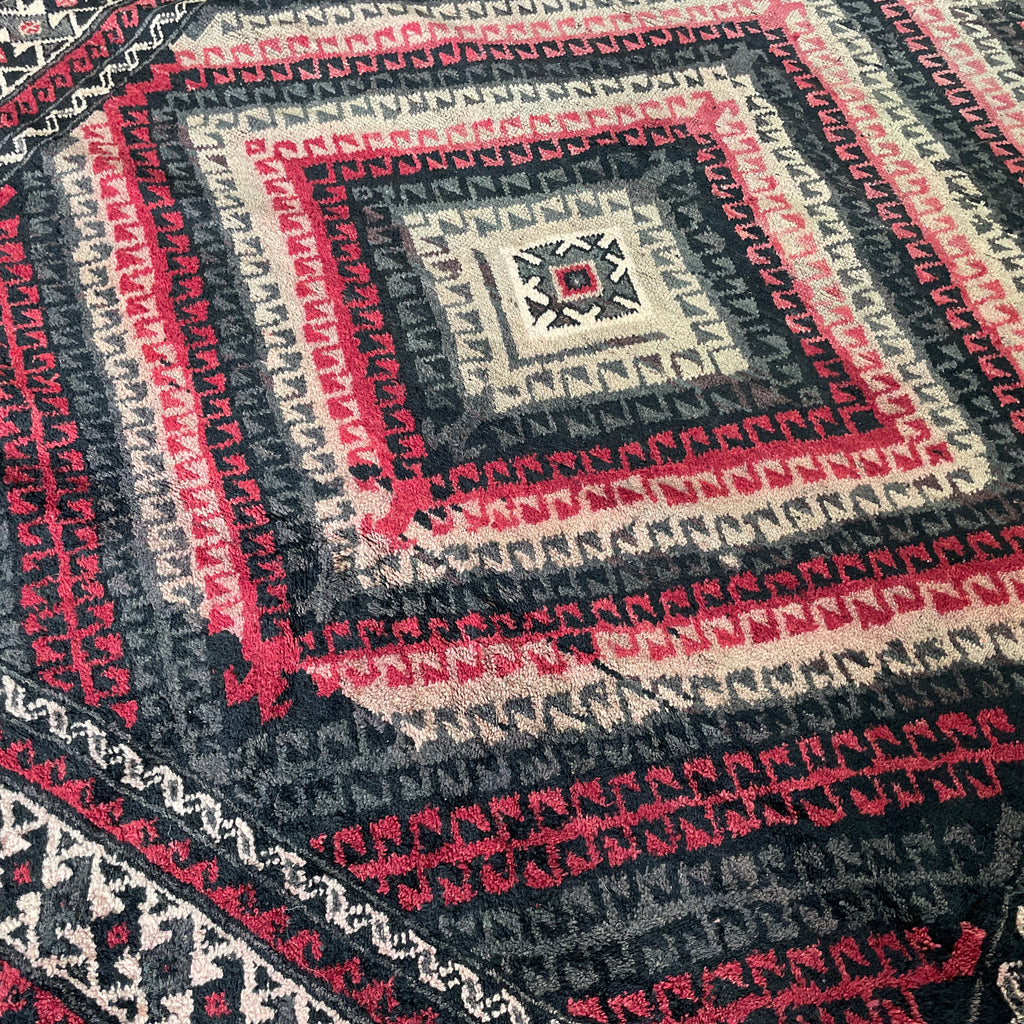 Antique Afghan Baluch Rug c. 1920