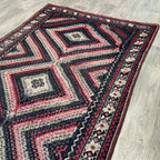 Antique Afghan Baluch Rug c. 1920