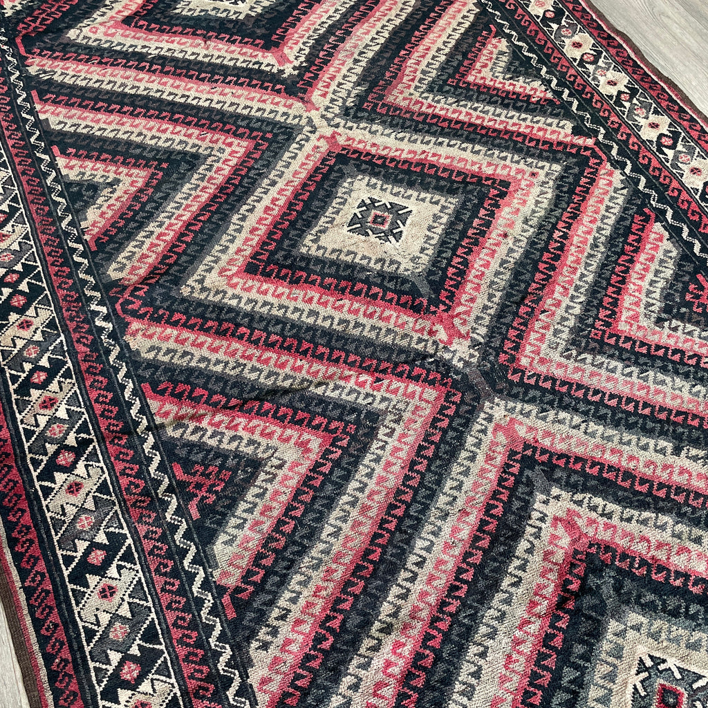 Antique Afghan Baluch Rug c. 1920