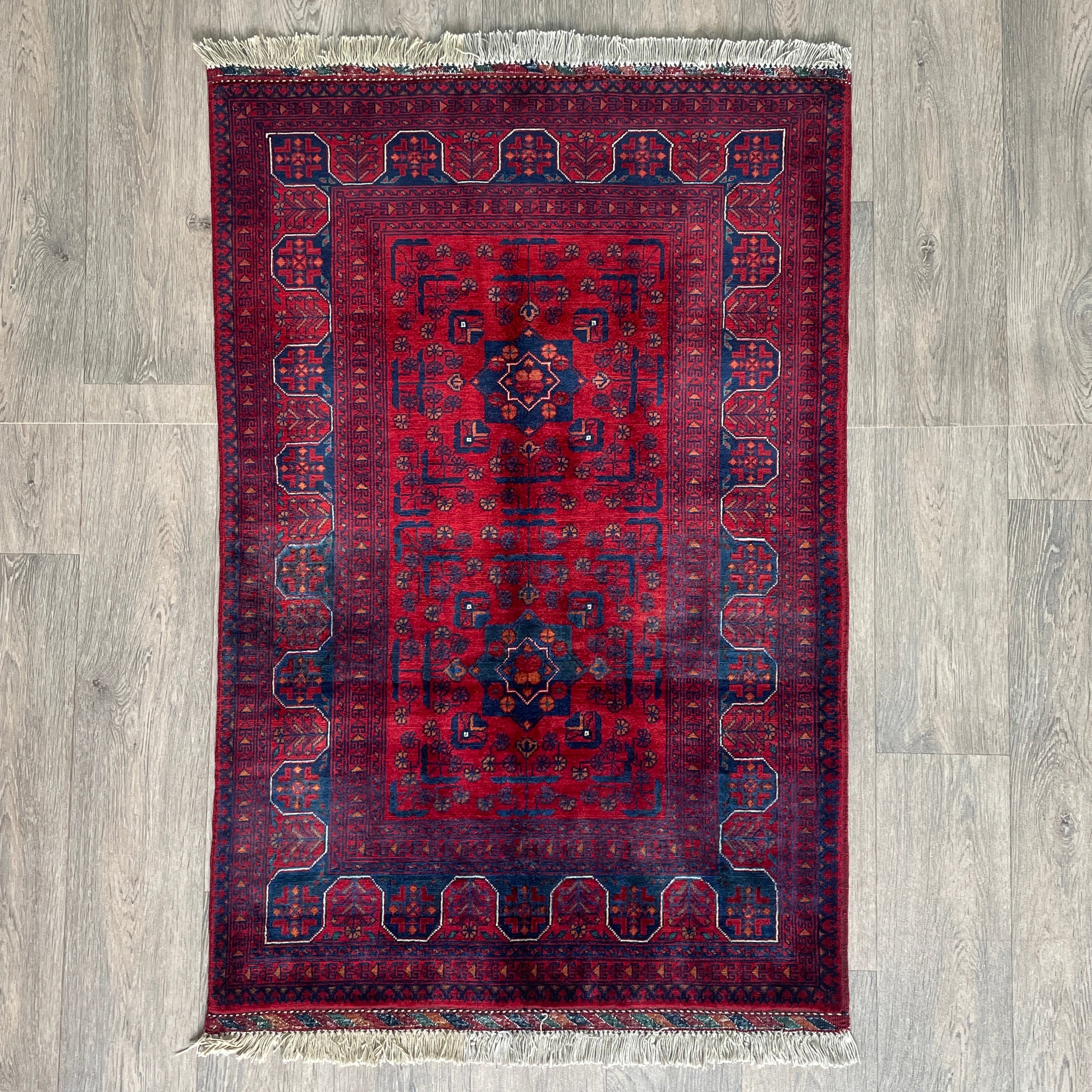 Afghan Fine Khal Muhammadi Rug (Belgian Wool)