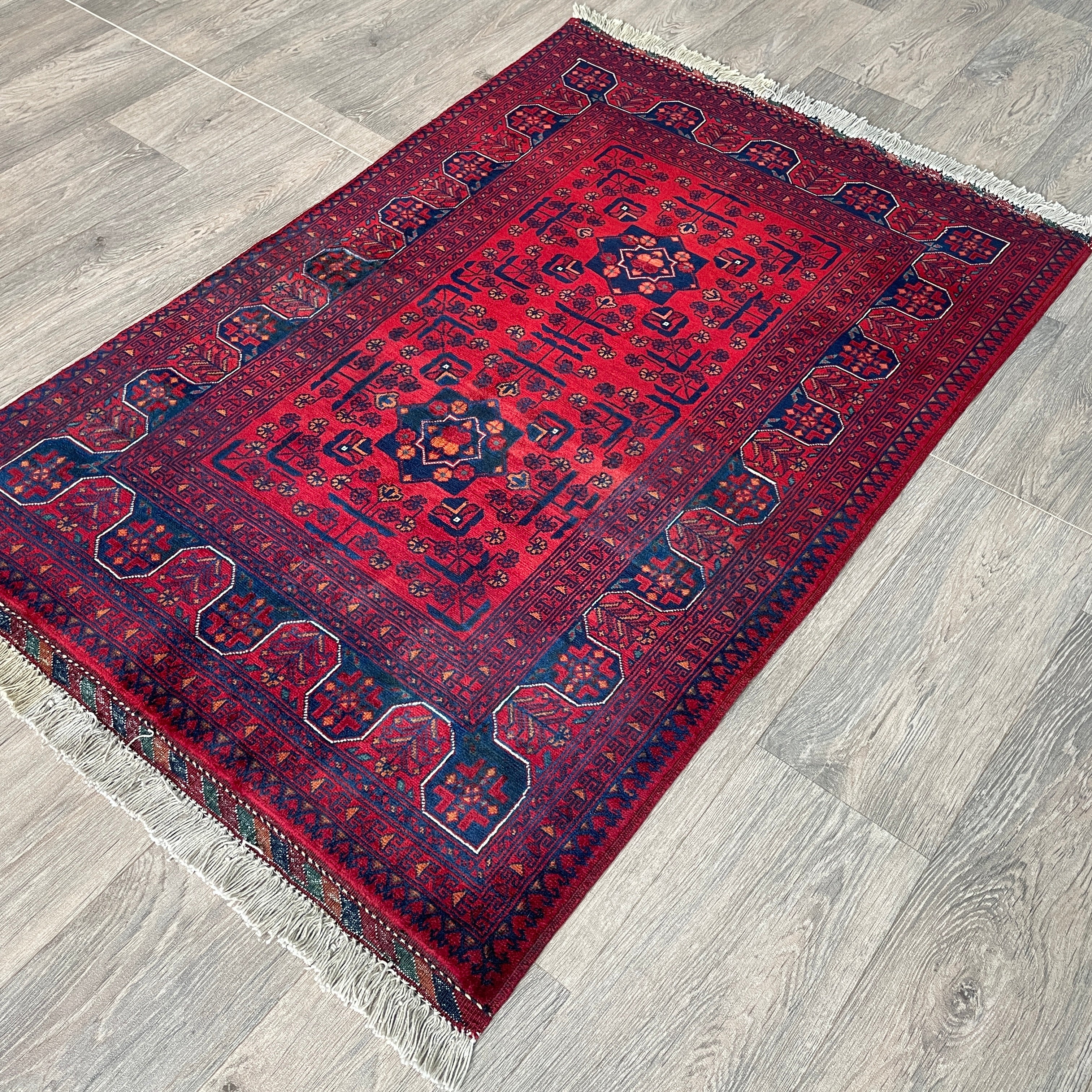 Afghan Fine Khal Muhammadi Rug (Belgian Wool)