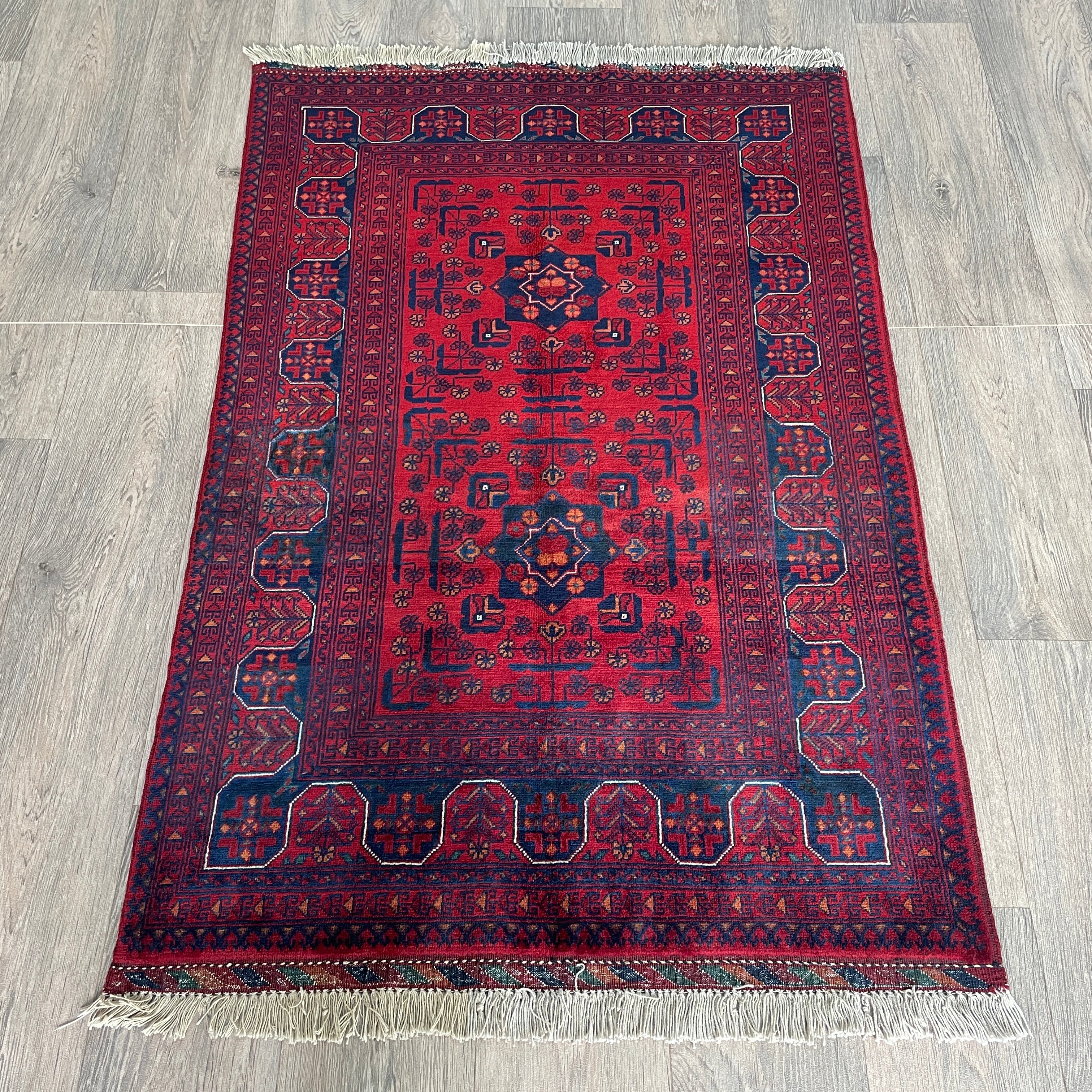 Afghan Fine Khal Muhammadi Rug (Belgian Wool)