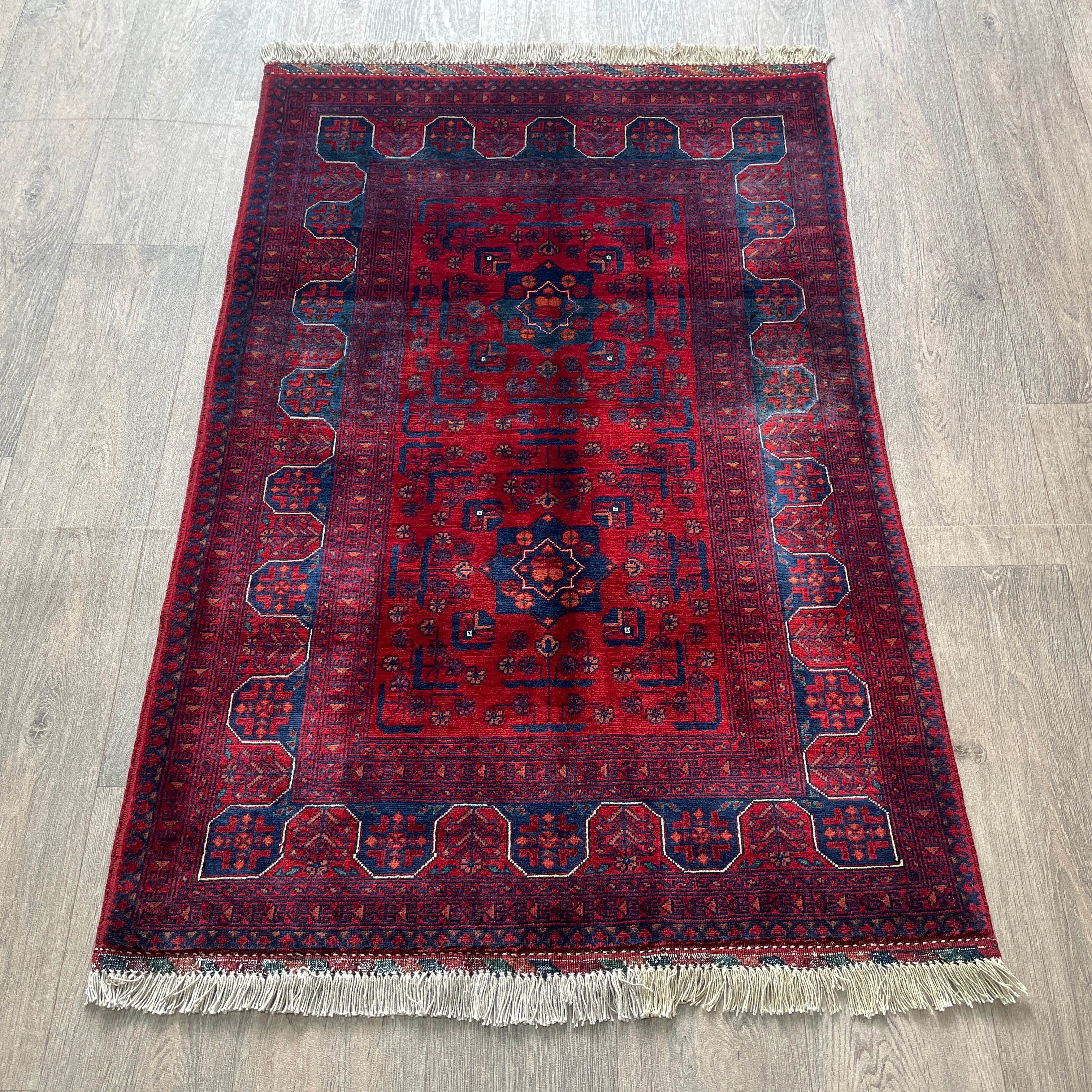 Afghan Fine Khal Muhammadi Rug (Belgian Wool)