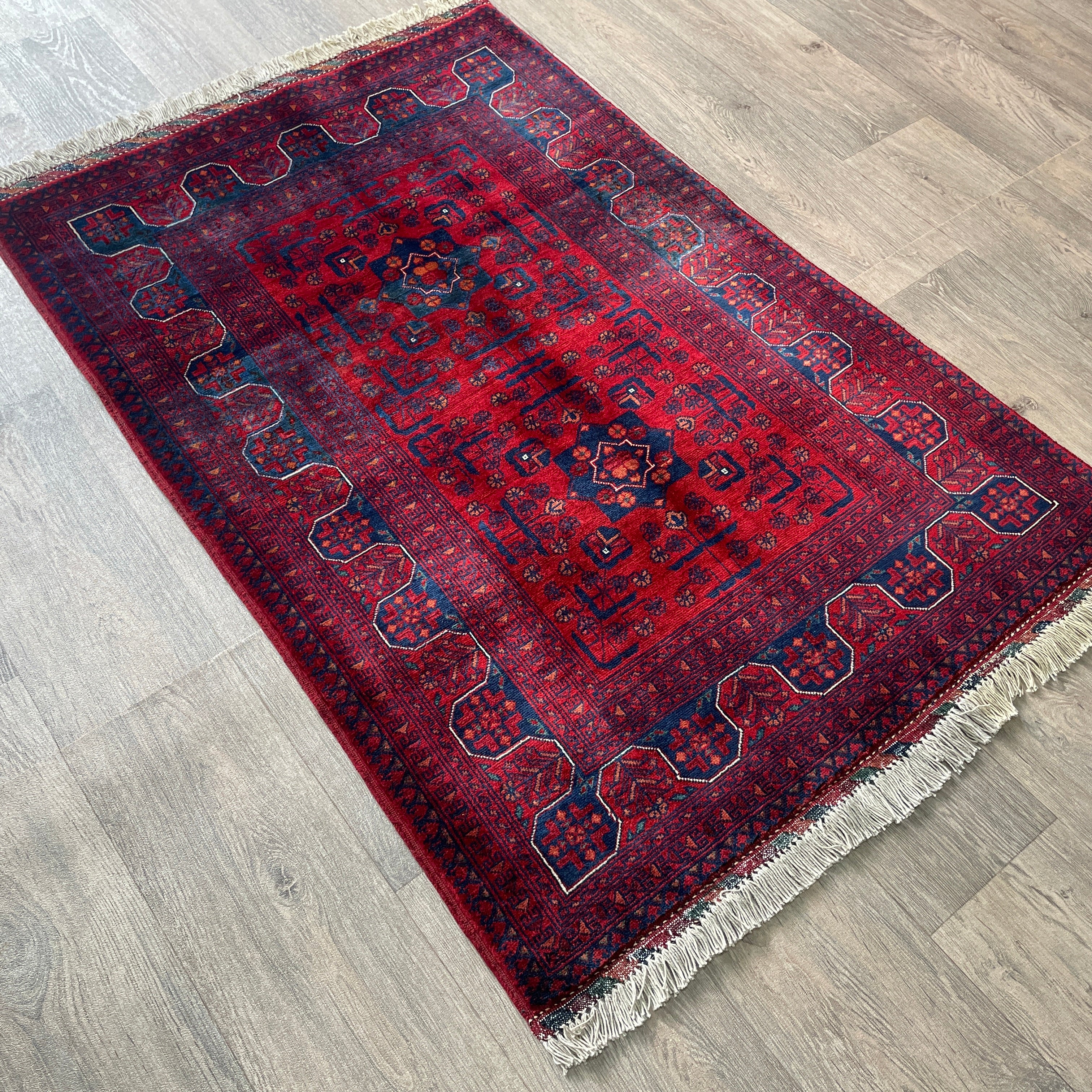 Afghan Fine Khal Muhammadi Rug (Belgian Wool)