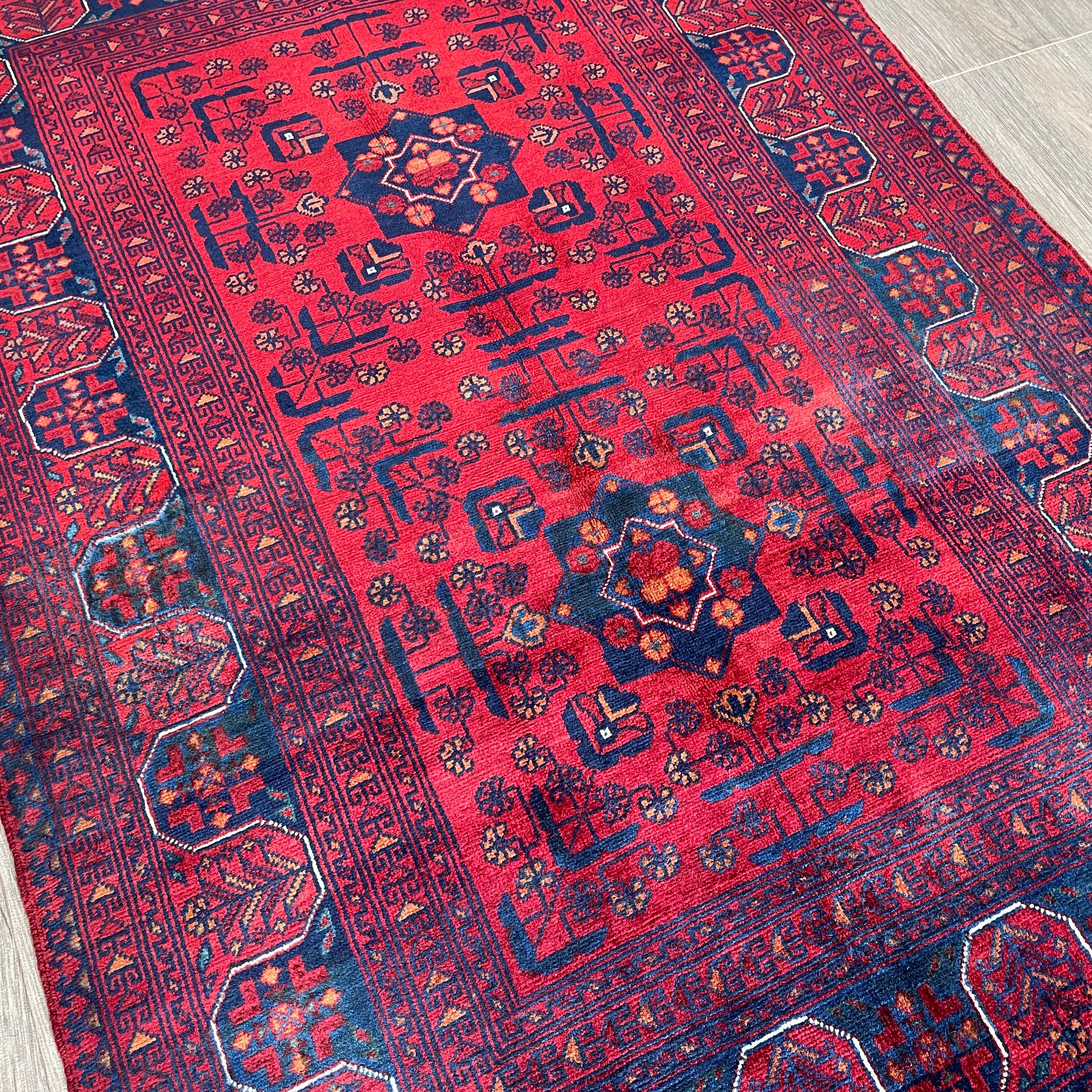Afghan Fine Khal Muhammadi Rug (Belgian Wool)
