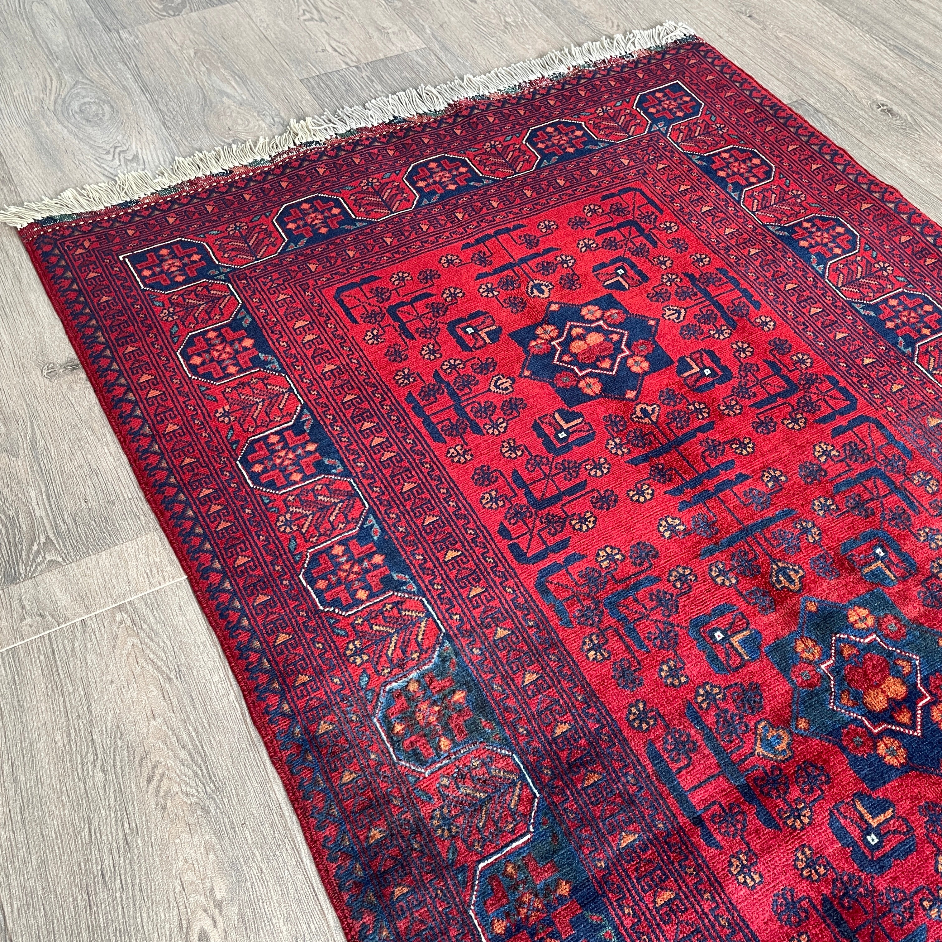 Afghan Fine Khal Muhammadi Rug (Belgian Wool)