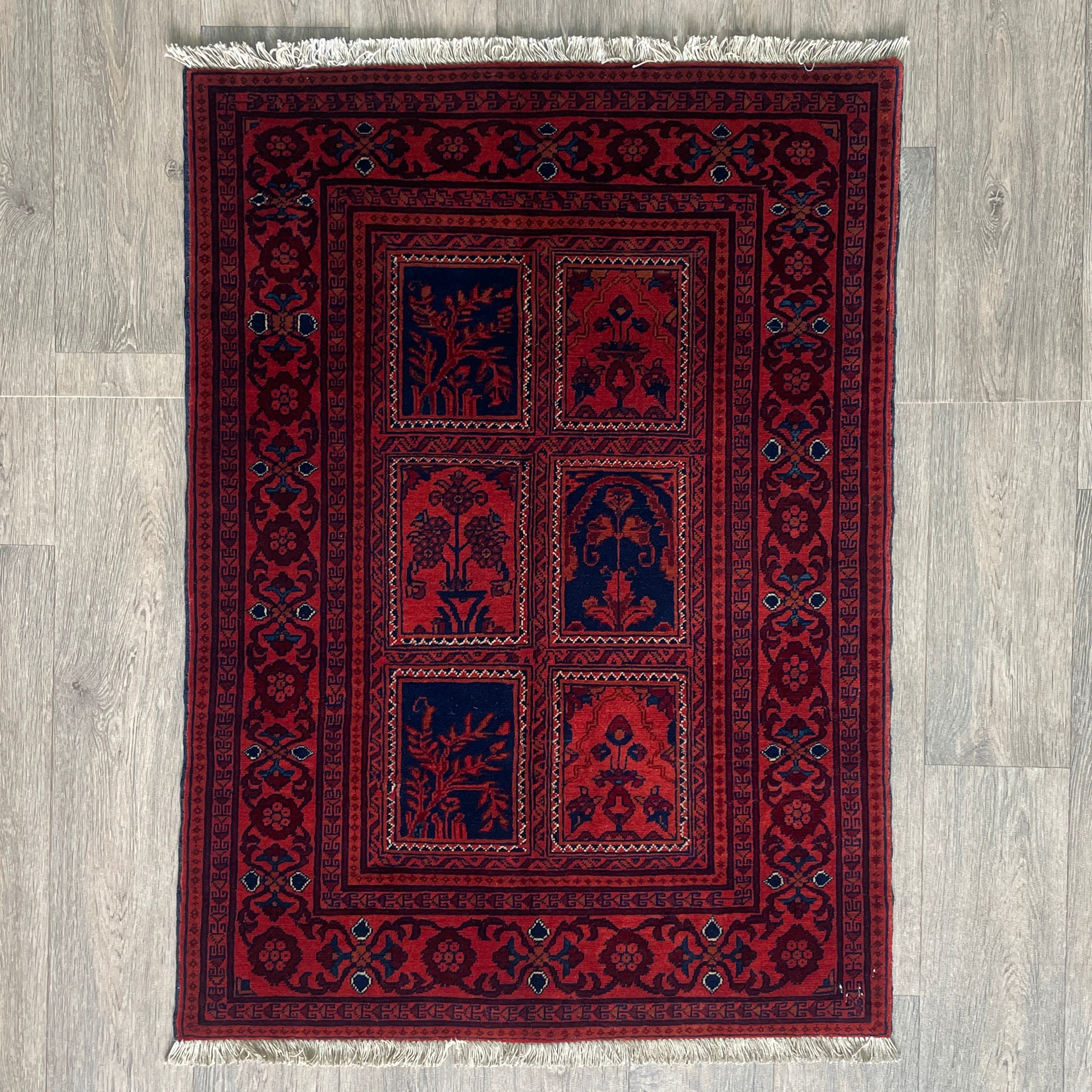 Afghan Fine Khal Muhammadi Rug (Belgian Wool)