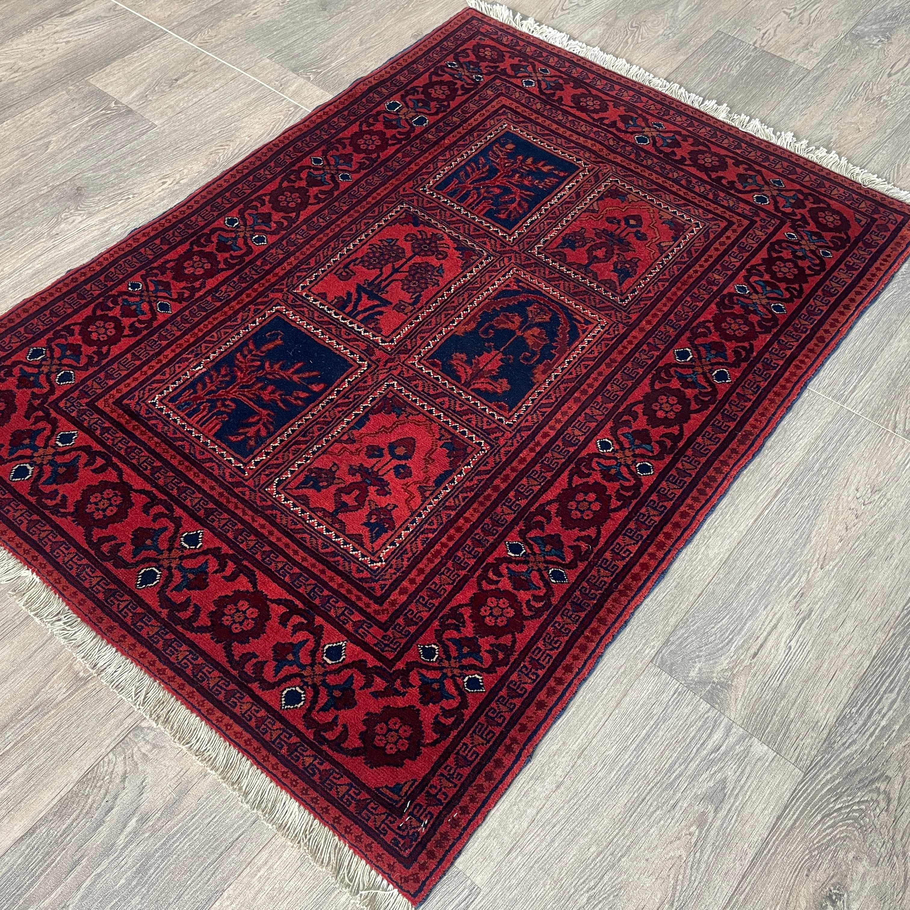 Afghan Fine Khal Muhammadi Rug (Belgian Wool)