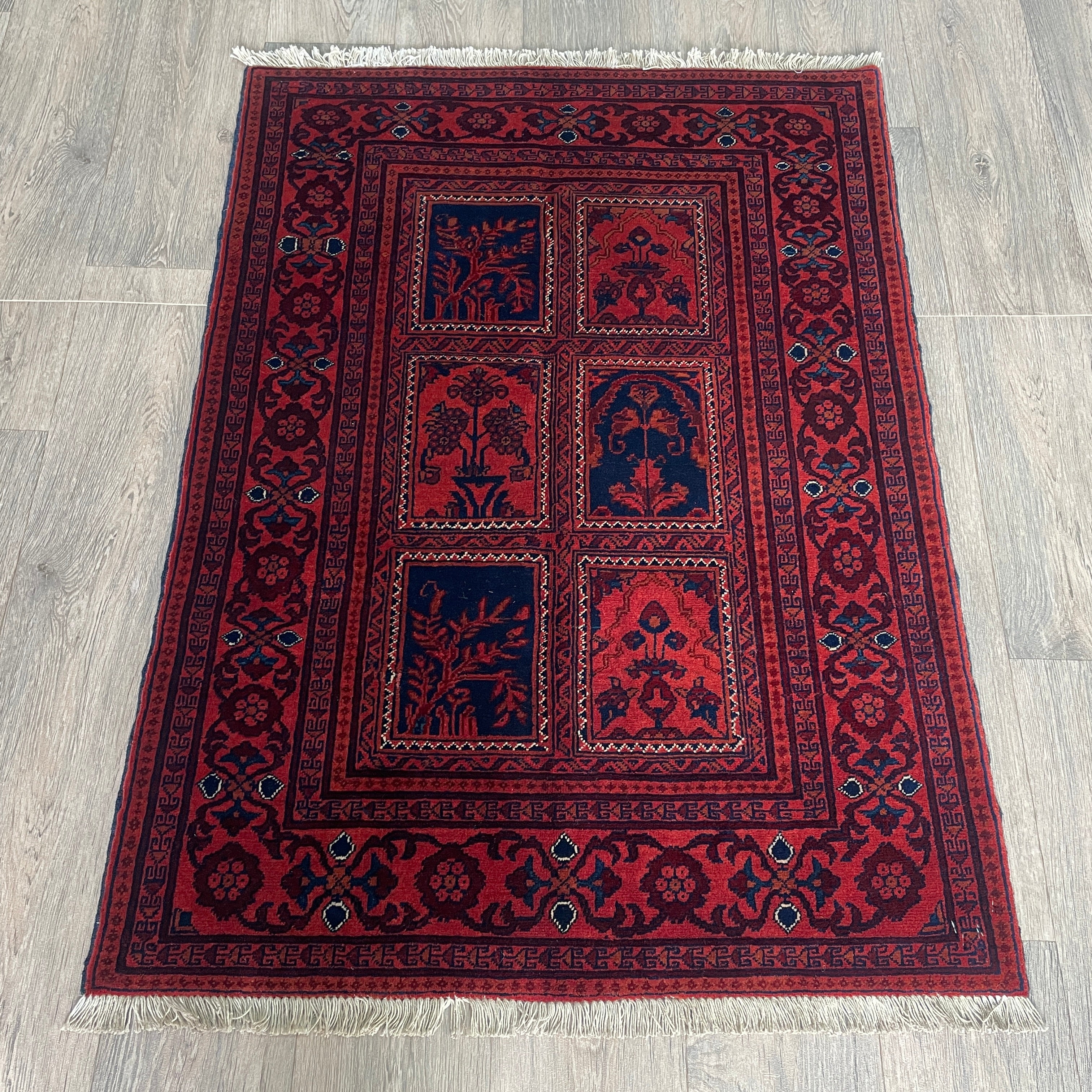 Afghan Fine Khal Muhammadi Rug (Belgian Wool)
