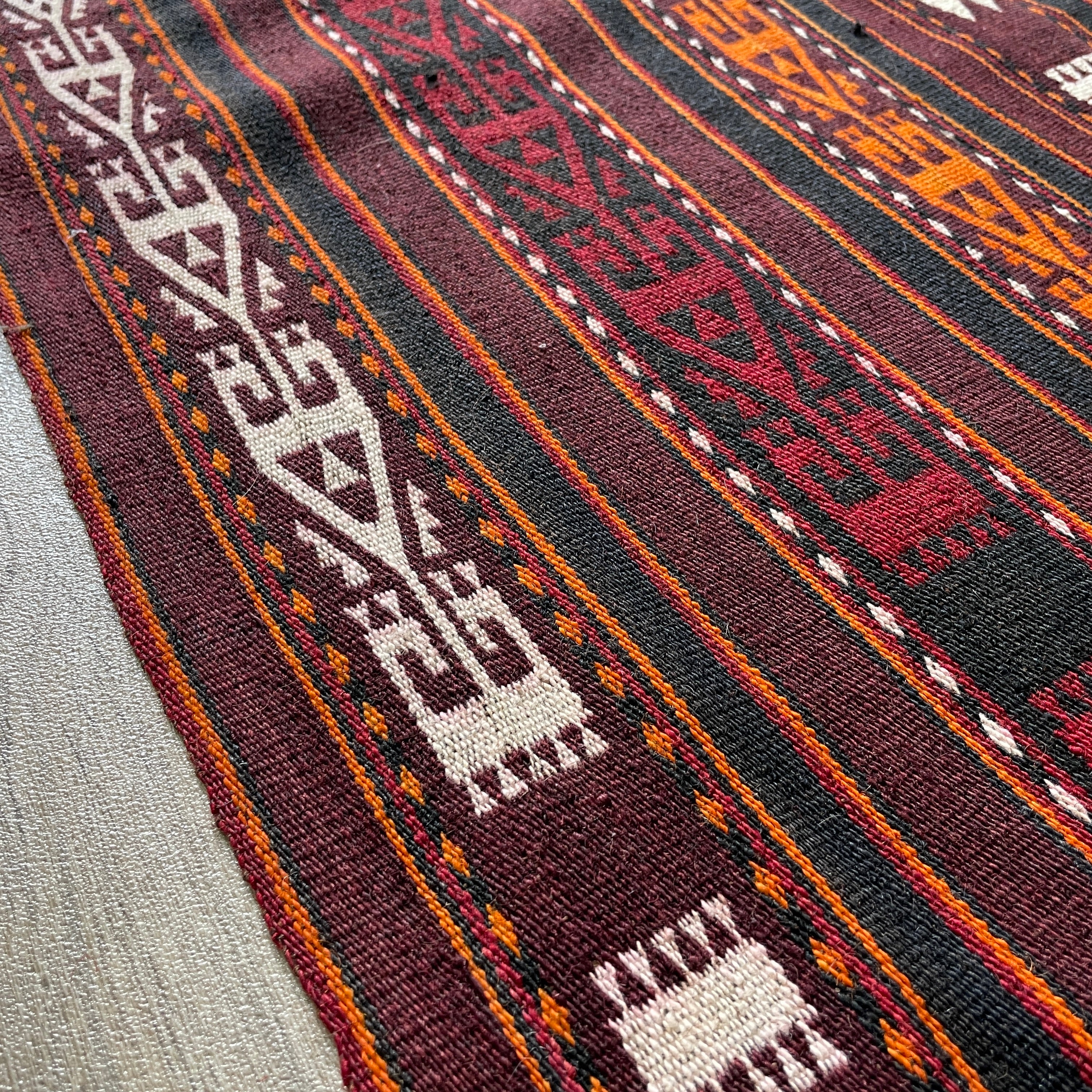 Afghan Jajim Kilim Rug