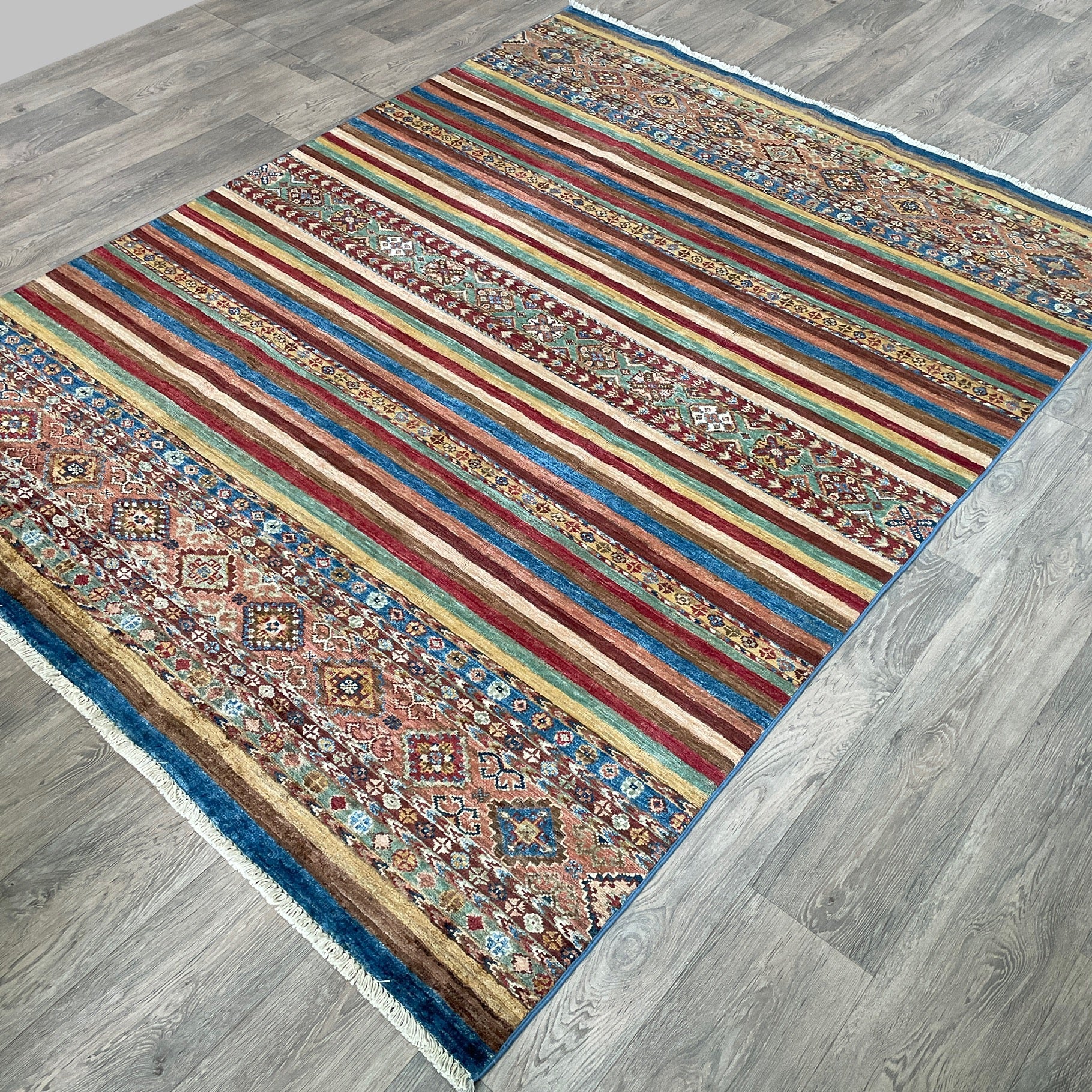 209 x 155 cm | Afghan Khorjin Rug