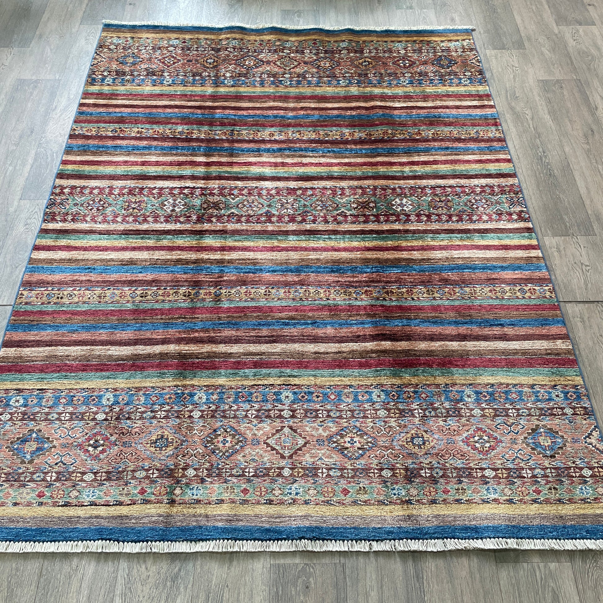 209 x 155 cm | Afghan Khorjin Rug