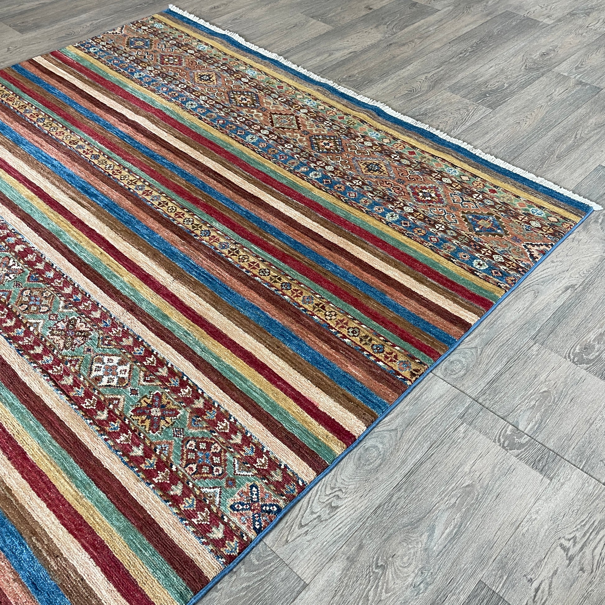 209 x 155 cm | Afghan Khorjin Rug