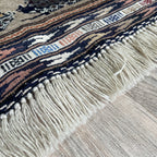 Vintage Afghan War Rug c. 1980