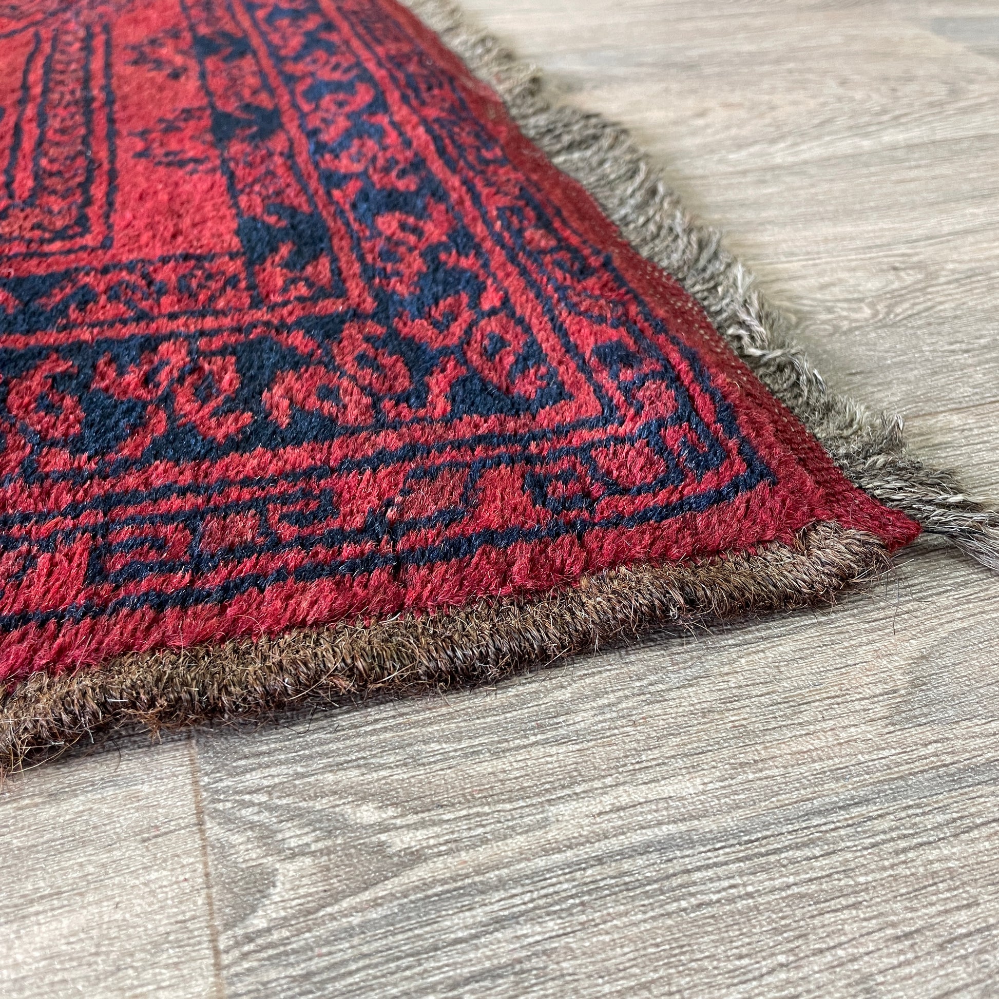 414 x 97 cm | Afghan Ersari Runner (Old 1970)