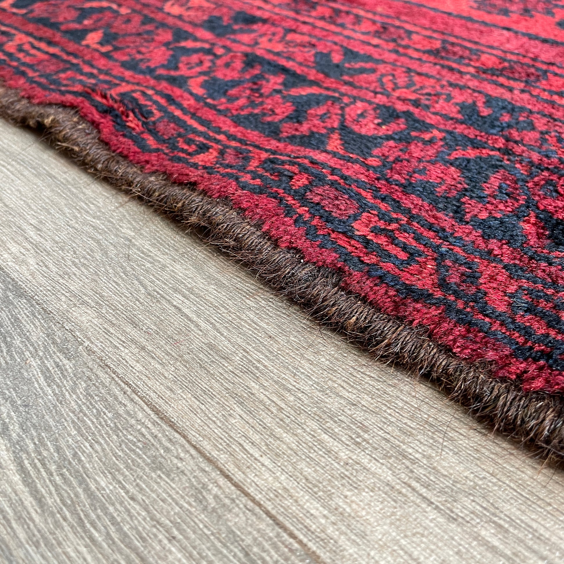 414 x 97 cm | Afghan Ersari Runner (Old 1970)