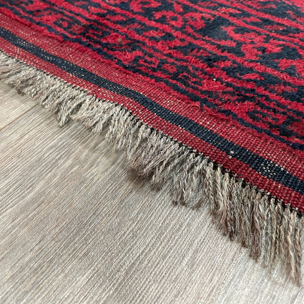 414 x 97 cm | Afghan Ersari Runner (Old 1970)