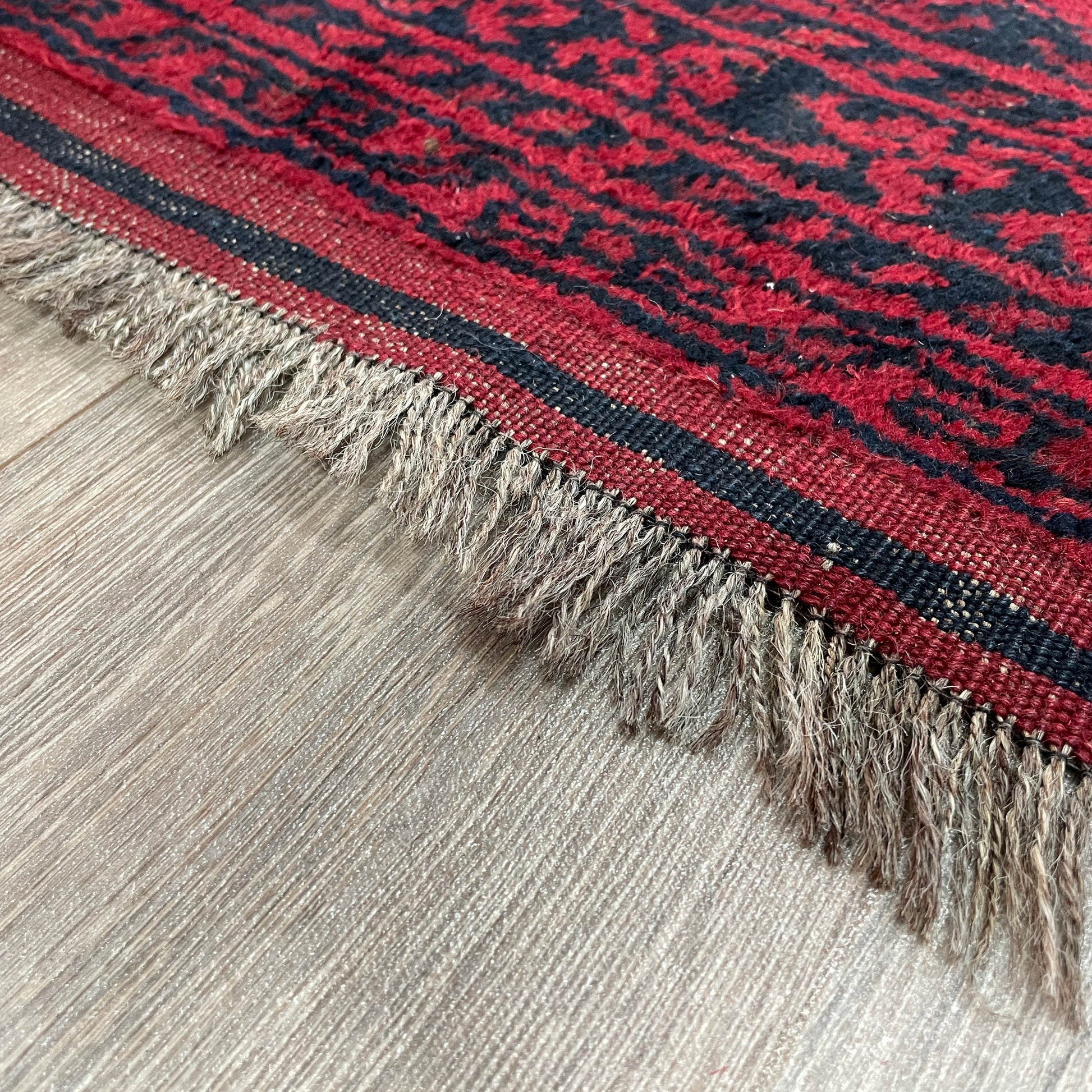 414 x 97 cm | Afghan Ersari Runner (Old 1970)