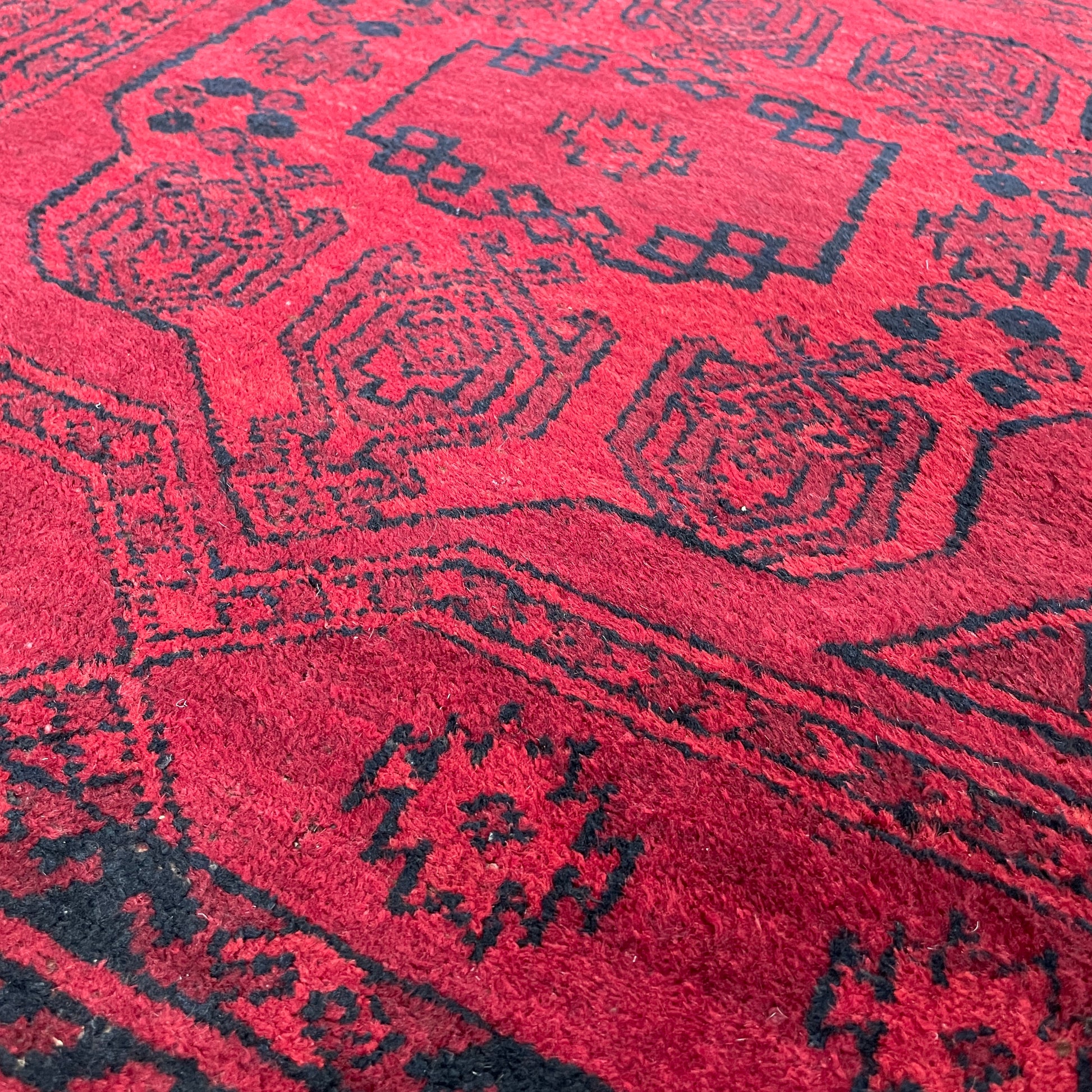 414 x 97 cm | Afghan Ersari Runner (Old 1970)