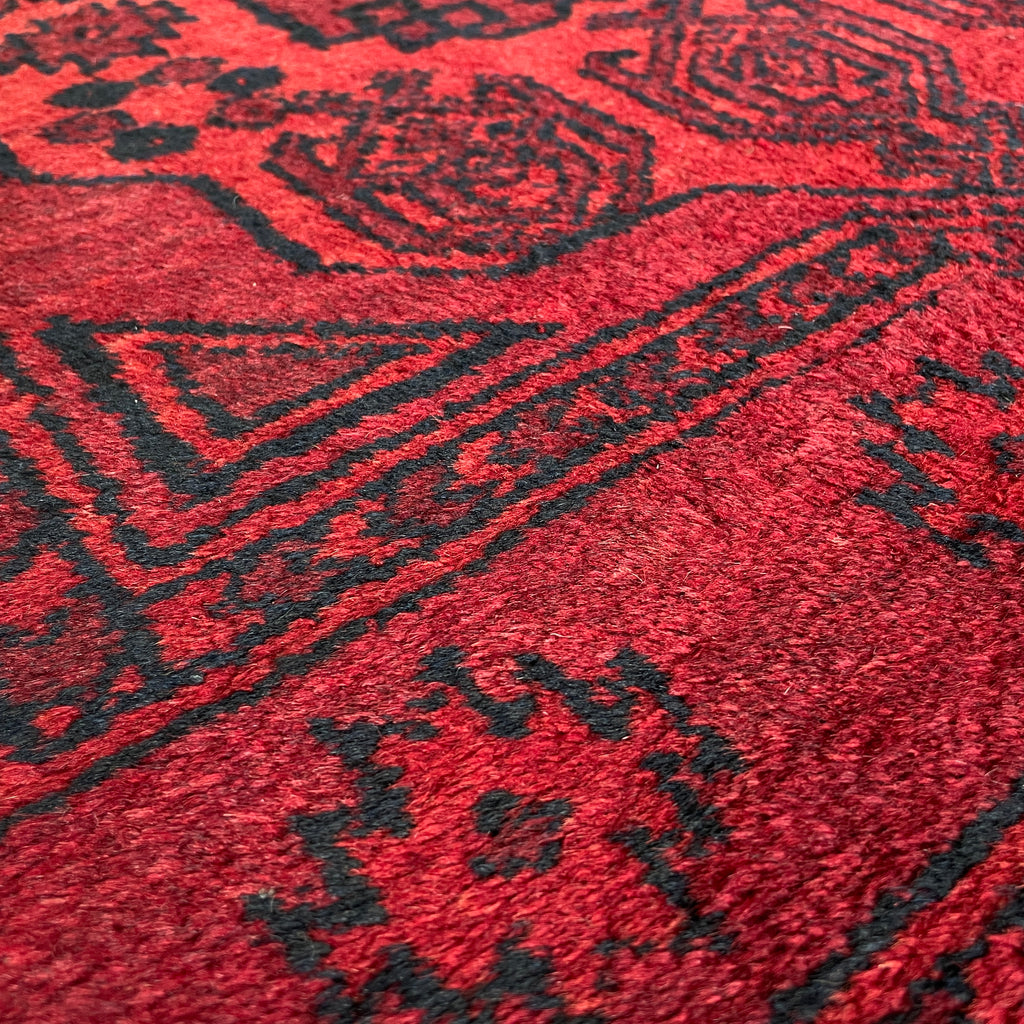 414 x 97 cm | Afghan Ersari Runner (Old 1970)
