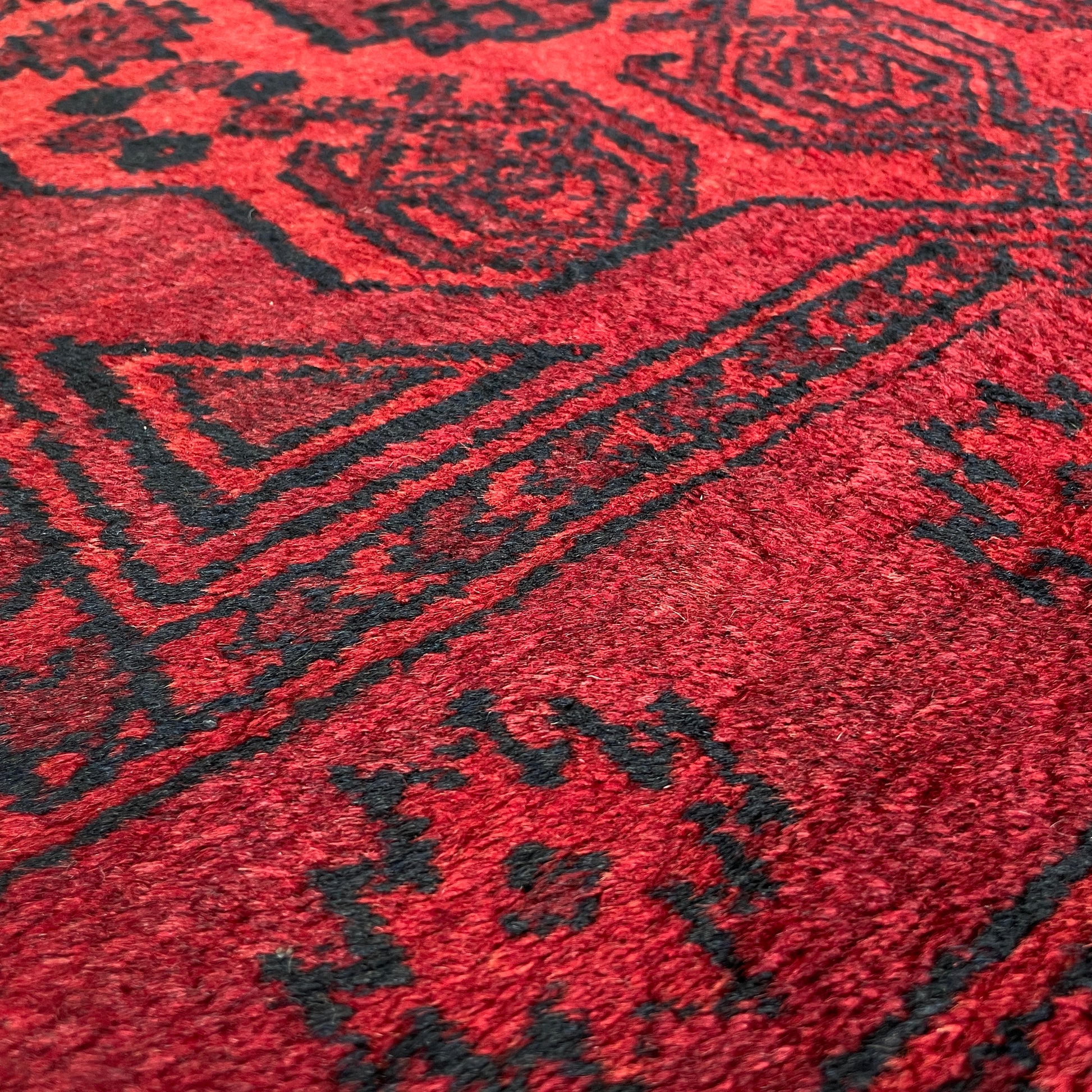 414 x 97 cm | Afghan Ersari Runner (Old 1970)