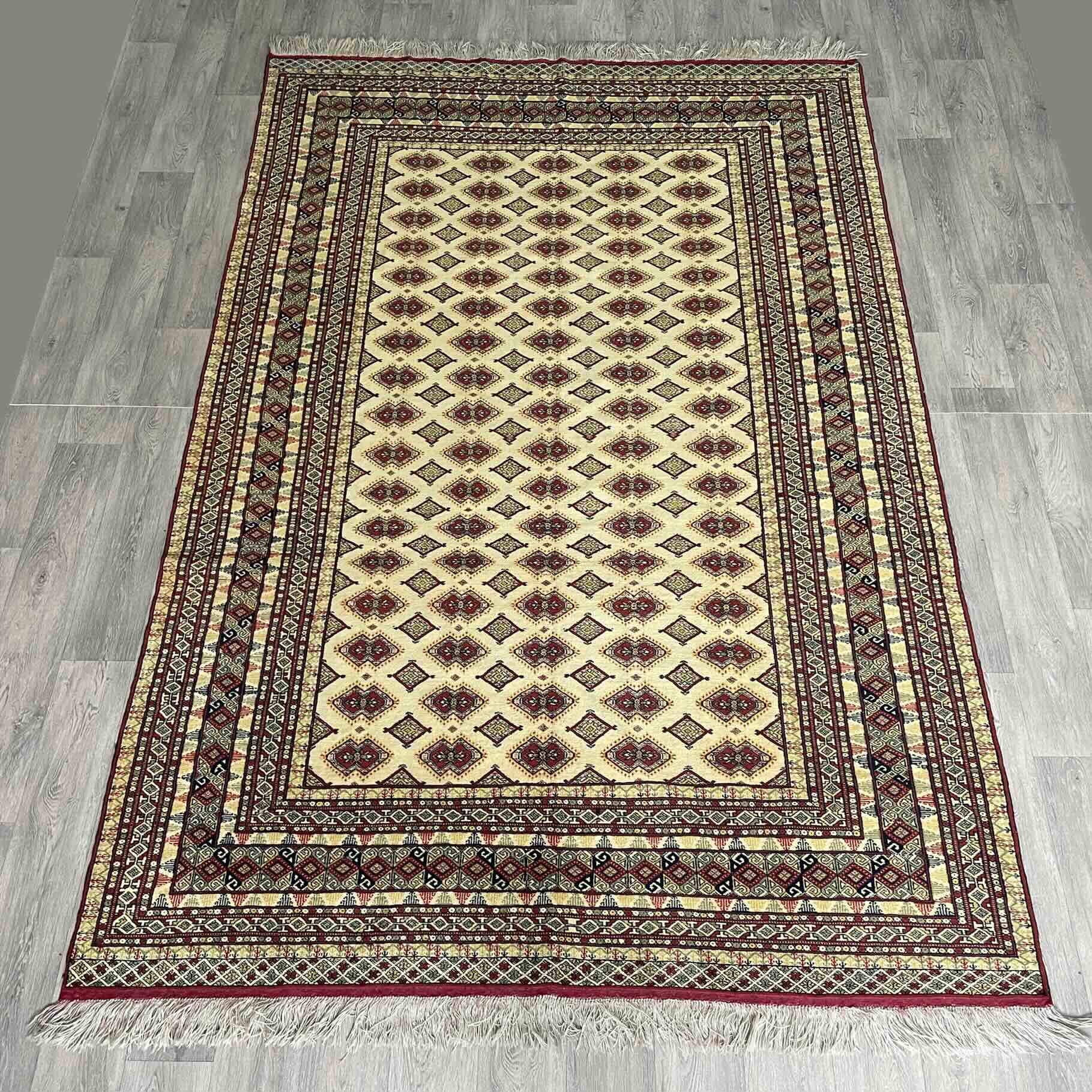 Vintage Afghan Zahir Shah Rug c. 1970