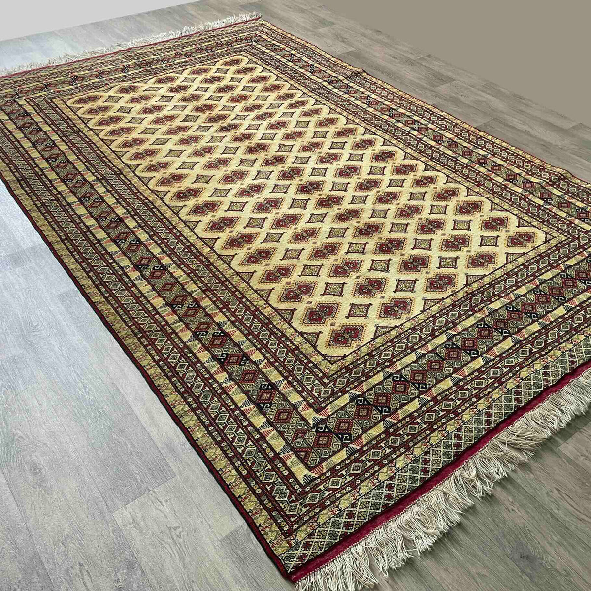 Vintage Afghan Zahir Shah Rug c. 1970