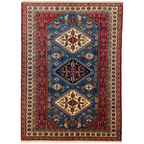 303 x 216 cm | Afghan Super Kazak Rug - Khorasan Rugs