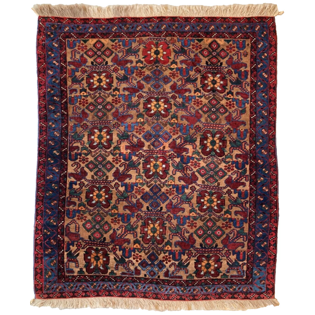 Antique Persian Afshar Rug c.1900