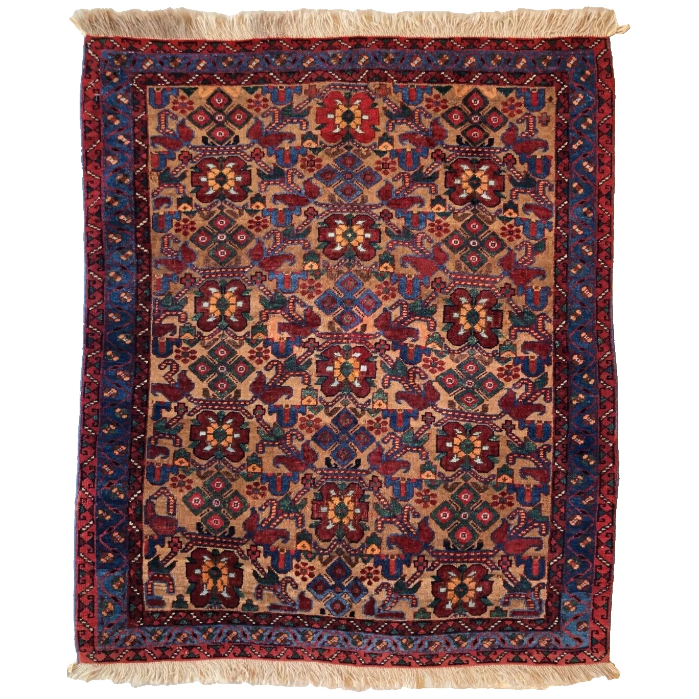 Antique Persian Afshar Rug c.1900