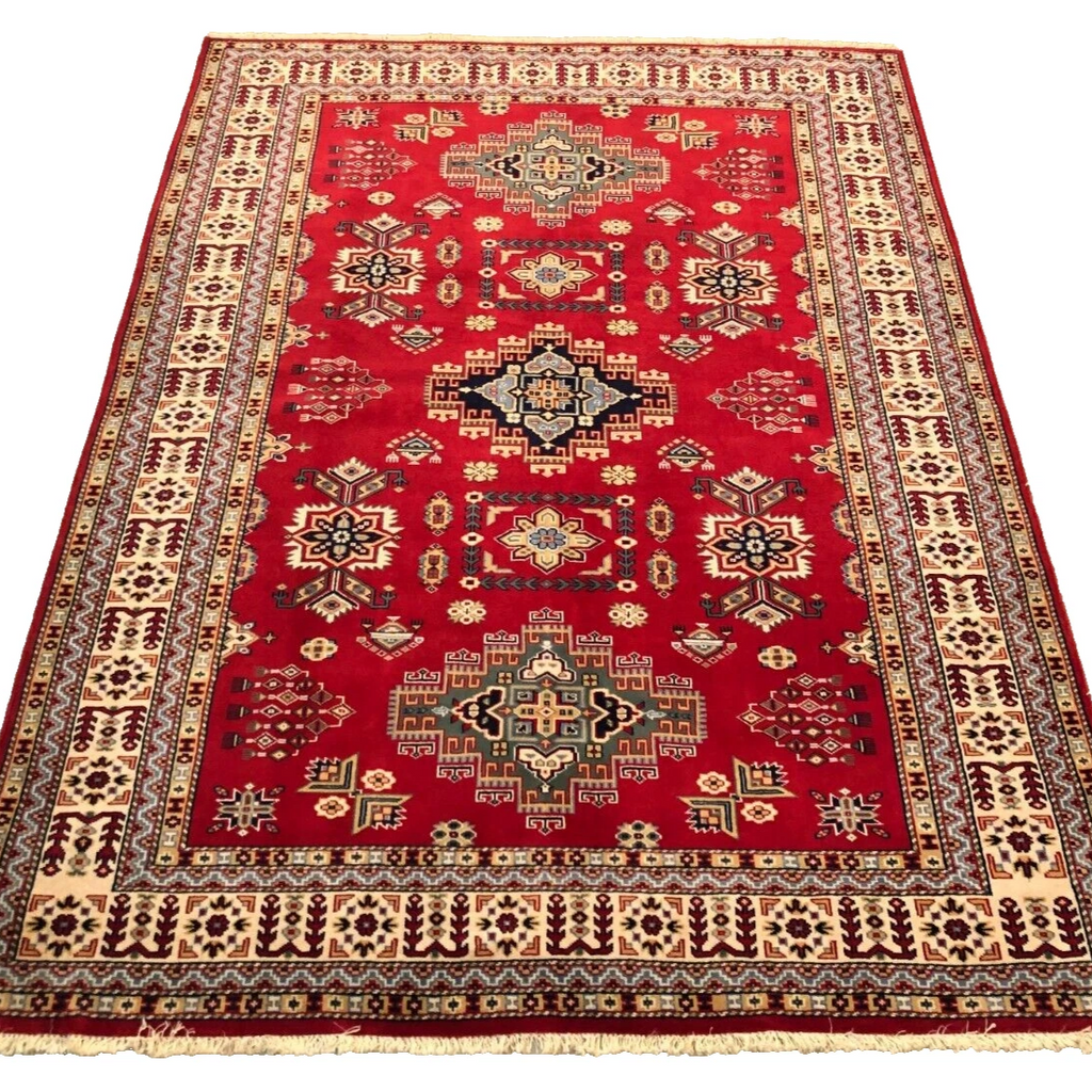 Afghan Super Kazak Rug