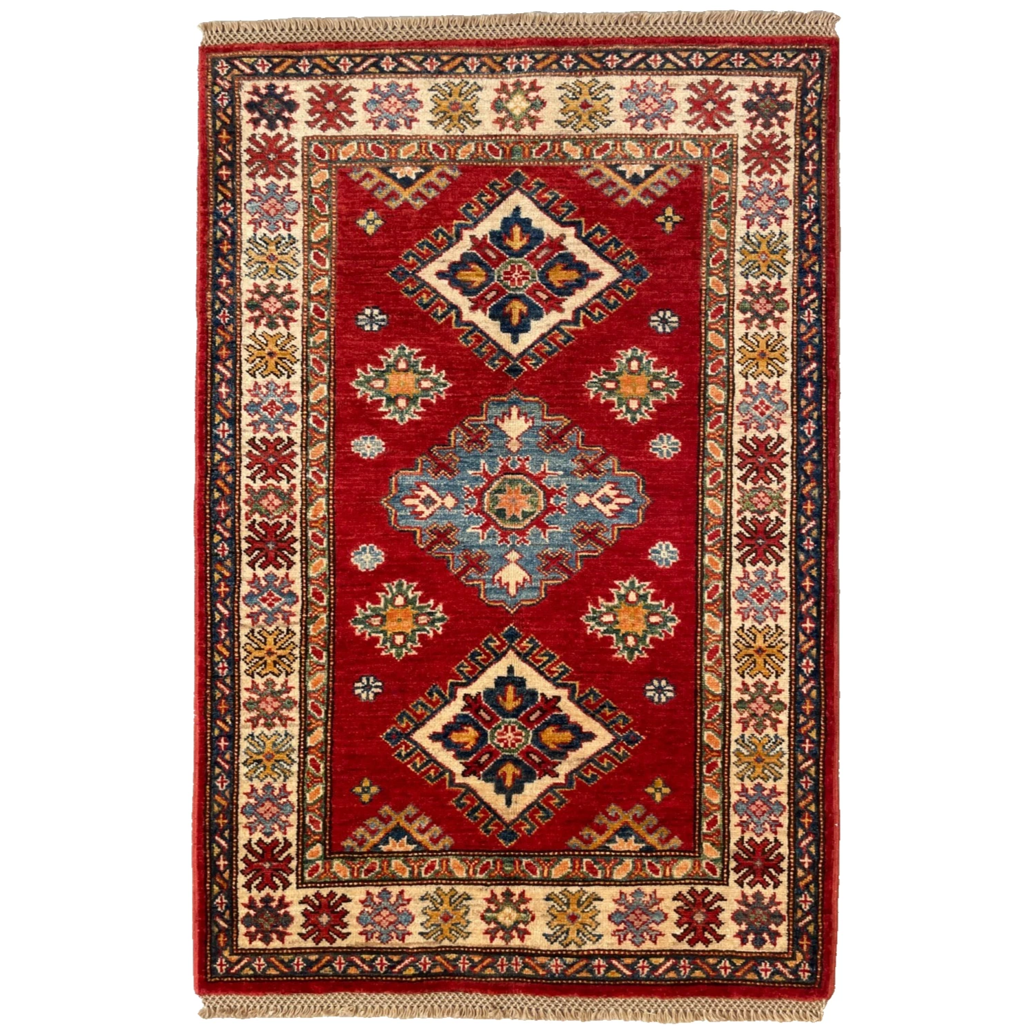 Afghan Fine Super Kazak Rug
